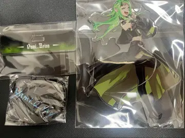 우라 마크로스 초시공 페스티벌 아크릴 스탠드 야미 레이나 머리끈