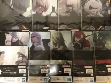 제일복권 니어 오토마타 H상 클리어 파일 세트 9종