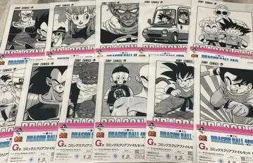 드래곤볼 클리어 파일 세트 40주년 기념