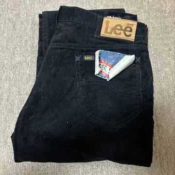 리 80s 블랙 코즈 스트레이트 데드스탁