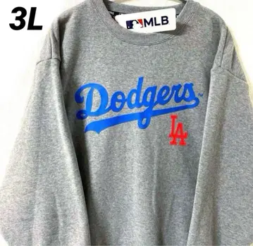 MLB 다저스 트레이닝복 맨투맨 긴팔 속기모 3L