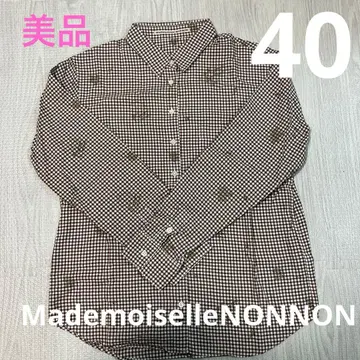 [ 새상품급 ] MademoiselleNONNON 셔츠
