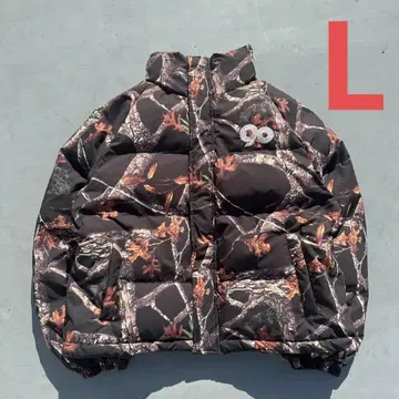 9090 로고 리치 퍼퍼 재킷 L