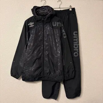 UMBRO 엄브로 나일론 셋업 블랙