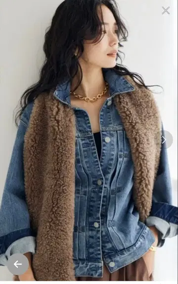 BARNYARDSTORM 루즈 실루엣 G 데님 자켓