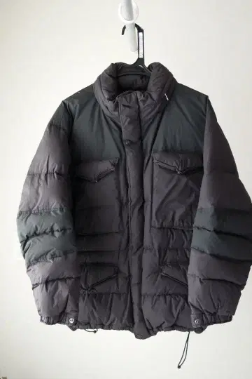 THE NORTH FACE 다운 자켓 블랙/그레이