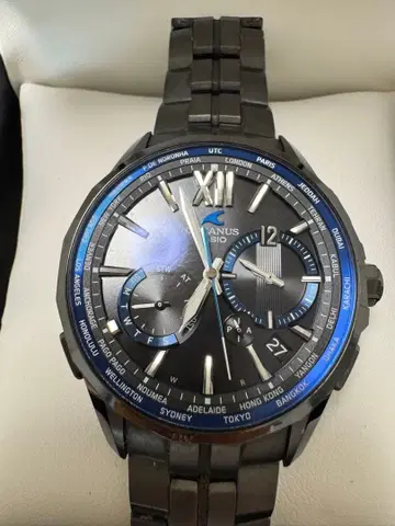 OCEANUS OCW-T2600 블랙/블루