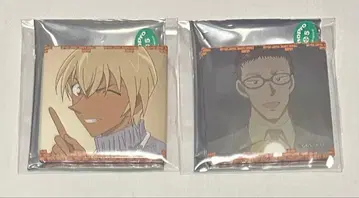 명탐정 코난 코난랜드 TD 메모리얼 캔뱃지 vol.4 아무로 카자미 2점