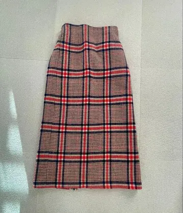 벌스데이 바쉬 체크 스커트 M 사이즈