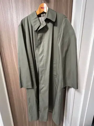 TONDO 스텐카라 코트 M 사이즈 올리브 그린