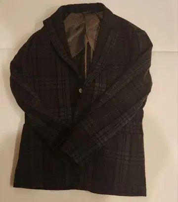 에디피스 테일러드 자켓 체크