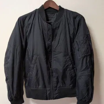 UNIQLO MA-1 플라이트 자켓 블랙 M