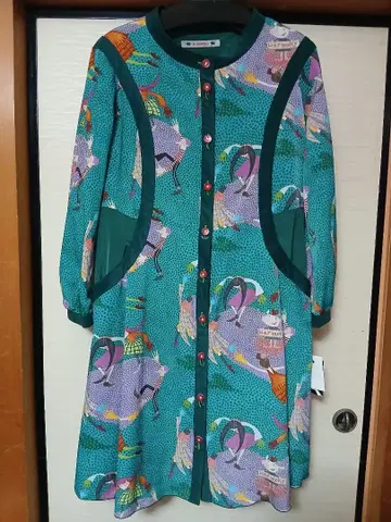 알베로베로 그린 계열 원피스