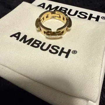 AMBUSH A 체인 반지 A 체인 반지