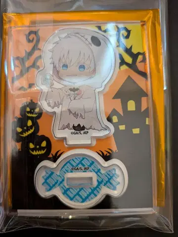 주술회전 말큐브 미니 캐릭터 아크릴 스탠드 할로윈 고죠 사토루