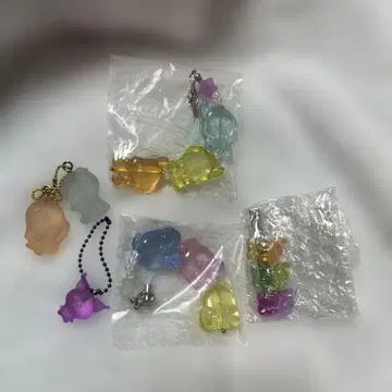 산리오 구미 캔디 스트랩 헤어 클립 구미 참