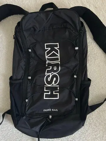 키르시 KIRSH ZERO BAG 블랙 백팩