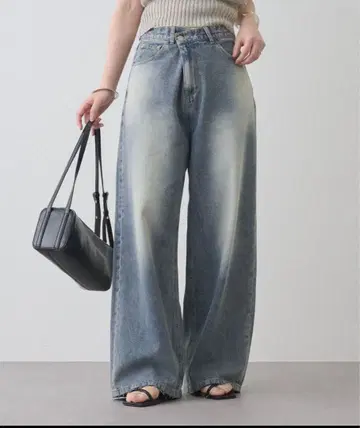 mystic 컷오프 오버다이 데님