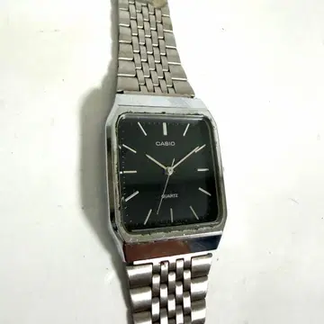 CASIO MQ-337 손목시계 아날로그 쿼츠 3침 스퀘어