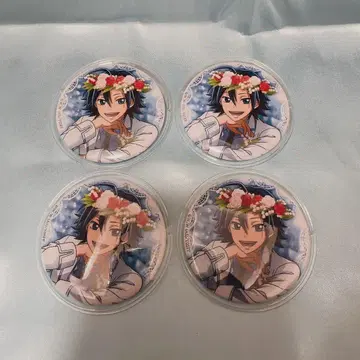 [마나미] 약한 페달 벌스데이 플라워 캔뱃지 2