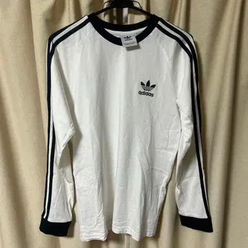 adidas 긴팔 T셔츠 화이트