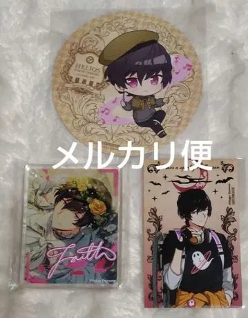 엘리오스R 애니카페 콜로타 코스터 특전 포토 카드 페이스