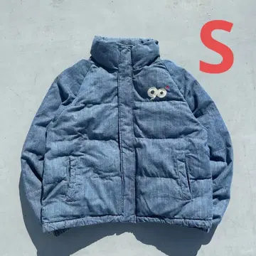 9090 90 로고 리치 퍼퍼 재킷