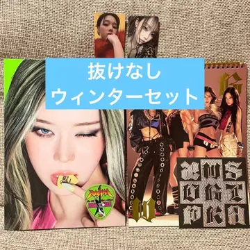 aespa richman dirty work CD 트레이딩 카드 윈터