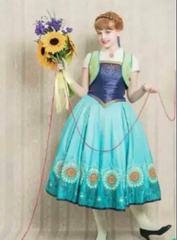 시크릿허니 엘사의 서프라이즈 안나 분장 드레스