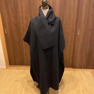 [미사용 새상품] 셀포드 리버 판초 코트 네이비