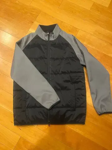 FJ 패디드 자켓 그레이/블랙