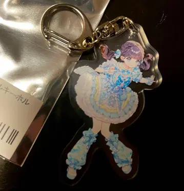 iLife! 무지개 깃털 미니 아크릴 키링