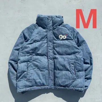 9090 90 로고 리치 퍼퍼 재킷