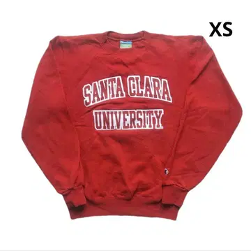 Champion 챔피온 맨투맨 트레이닝복 칼리지 로고 크림슨 XS