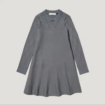 GU 2 피스 니트 원피스 by rokh L 그레이