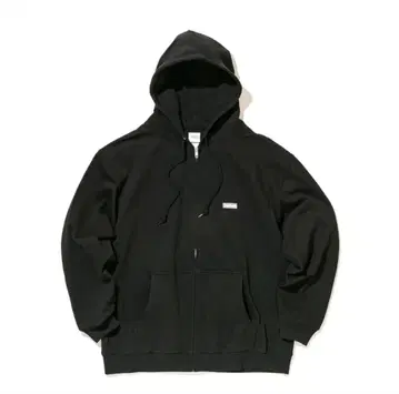 도우듀스 그래피컬 지퍼 후드티 ( 블랙/Black )