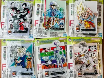 드래곤볼 제일복권 40th 그 F상 ACLLECT 아크릴 스탠드 6점