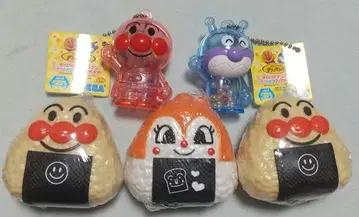 호빵맨 모아 톡톡 주먹밥 찰랑 클리어 키링