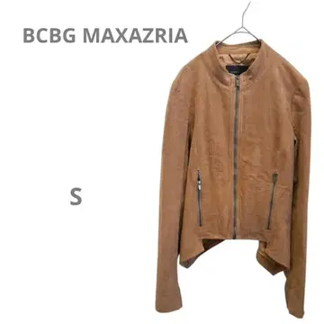BCBGMAXAZRIA 라이더 자켓 숏 기장 트위드