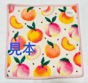 페일러 FEILER 피치 도트 손수건