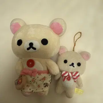 리락쿠마 봉제 인형 세트 대소