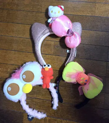 USJ 머리띠 3개 묶음 판매! 중고