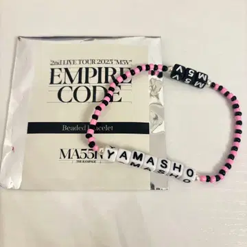 MA55IVE 야마모토 아키라 비즈 팔찌