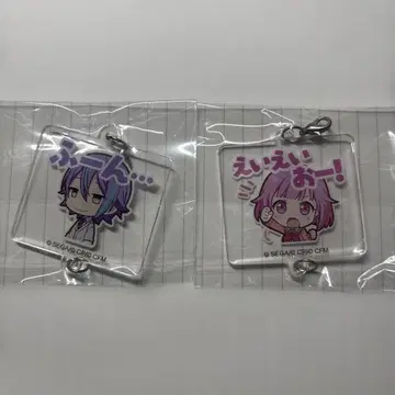 호토리 에무 카미시로 루이 아크릴 키링