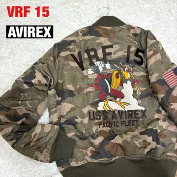 [ AVIREX ] VRF151 MA-1 카모플라주 sizeM