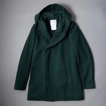 Stephan Schneider 그린 후드 부착 코트