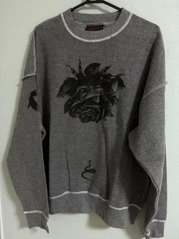 BUCK-TICK 나이쇼의 장미 아래 맨투맨 M 사이즈