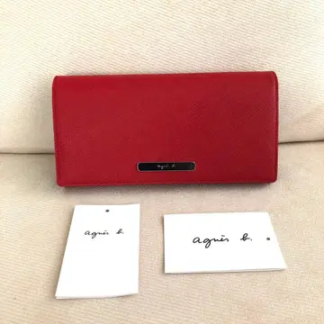 새상품 agnes b. 아네스베 정가 22,000엔 가죽 장지갑
