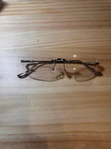 무테 안경 패션 안경 스퀘어 경량 남성용 여성용