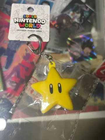 스타 빛나는 키체인